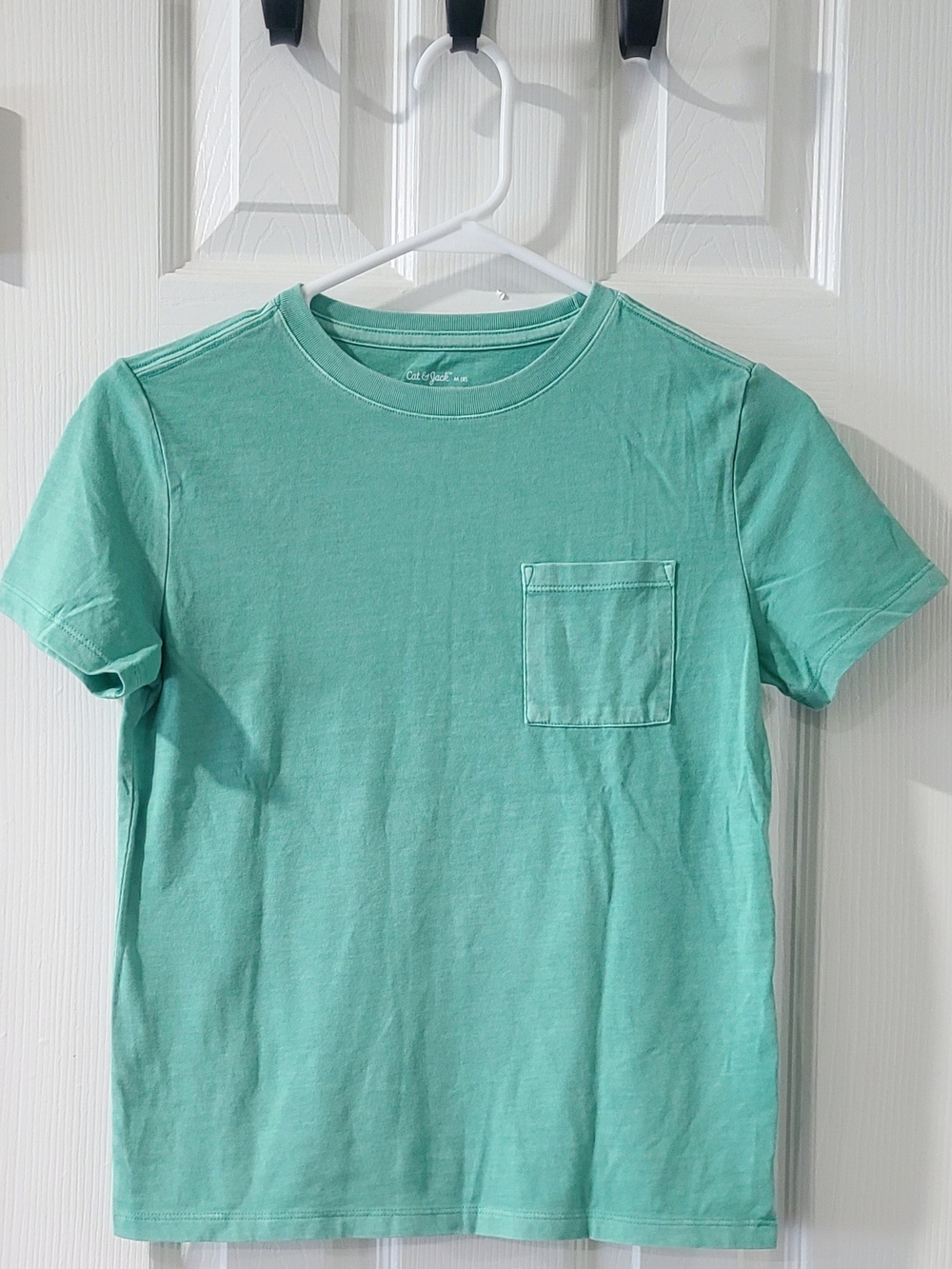 Cat & JACK Csual Mint Green Pocket T‑Shirt - M